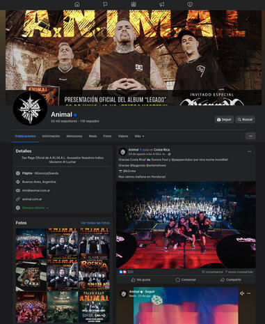 A.N.I.M.A.L. fb official