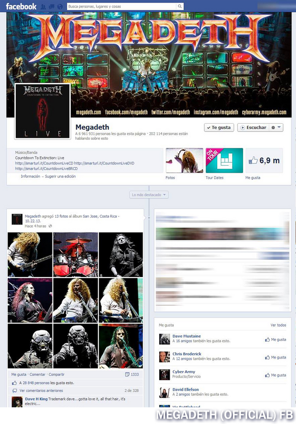 MEGADETH OFFICIAL FB