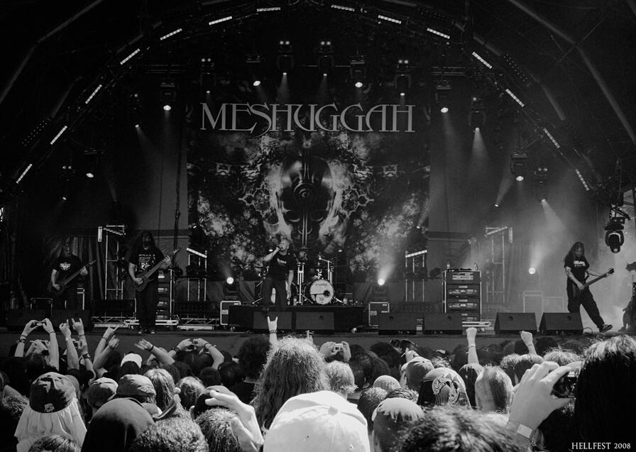 crowd (Pit) Meshuggah