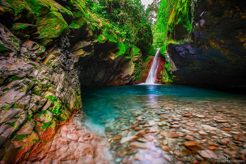 Tesoro Escondido Waterfalls