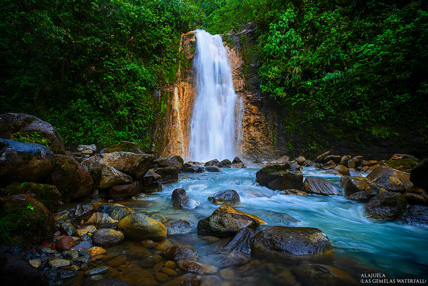 Las gemelas waterfalls