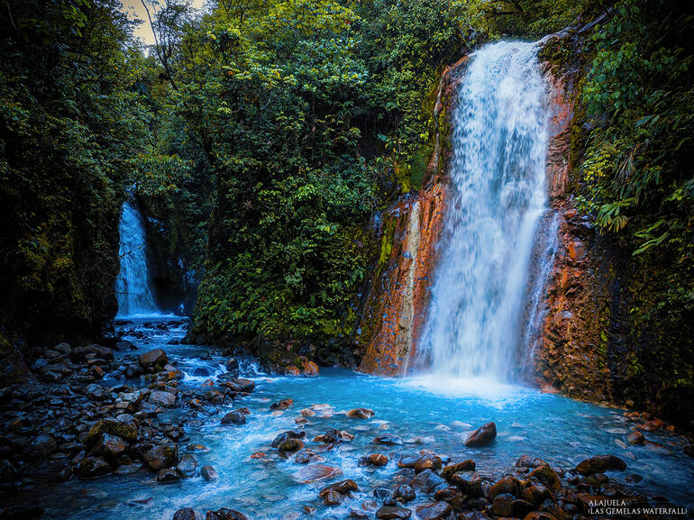 Las gemelas waterfalls