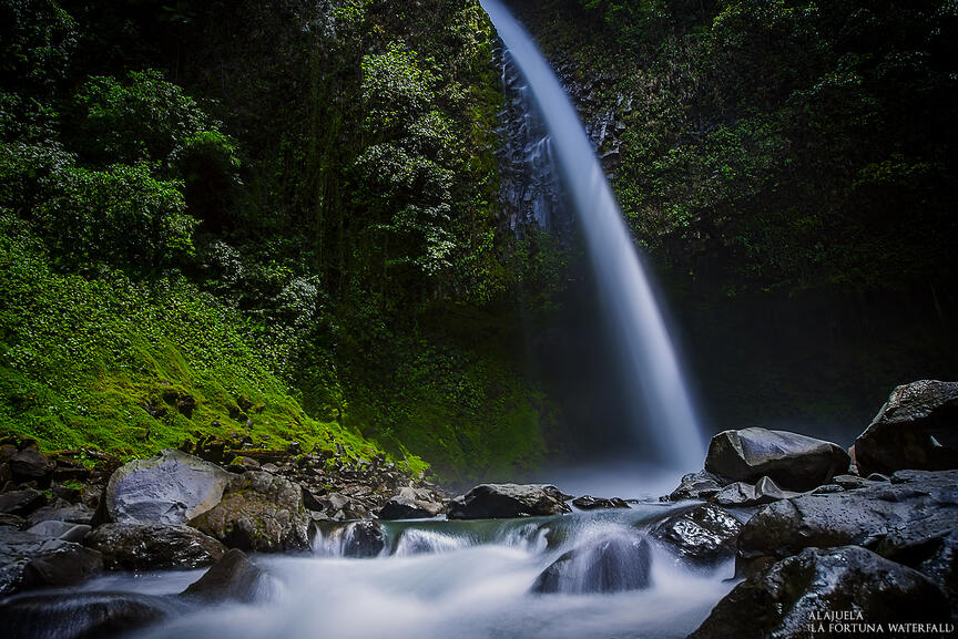 La fortuna waterfall